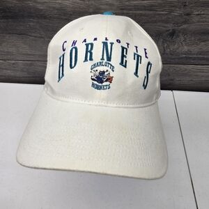 Vintage Charlotte Hornets Twins Nba Hat Cap Snapback‎ Vtg